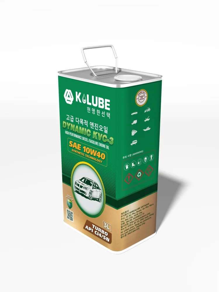Dầu động cơ xăng/diesel DYNAMIC KVC-3